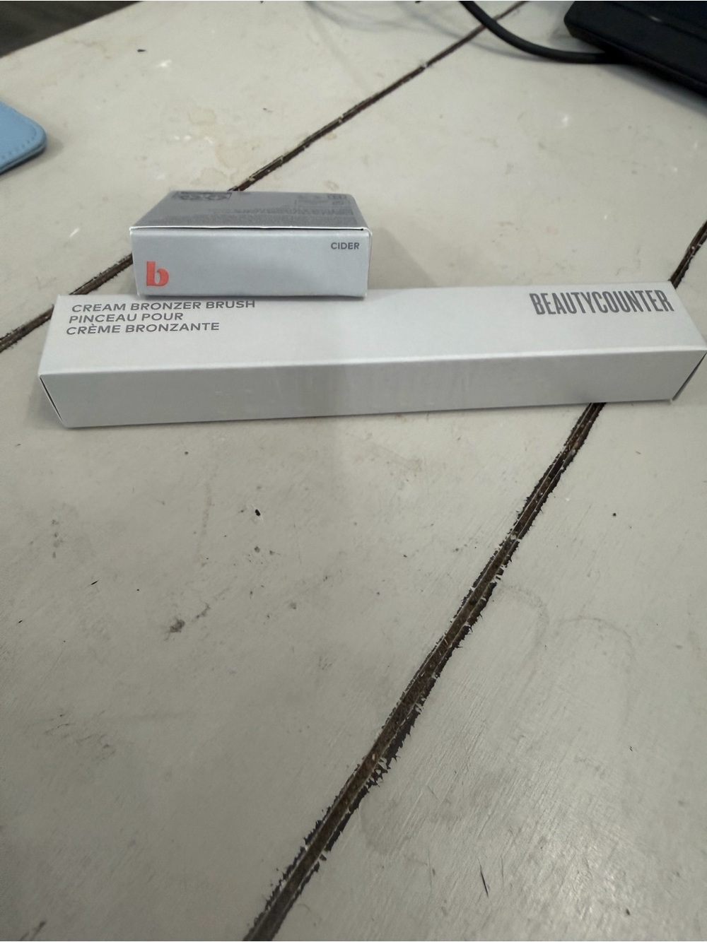 Beautycounter Cream Bronzer Brush with Cider Cream Bronzer